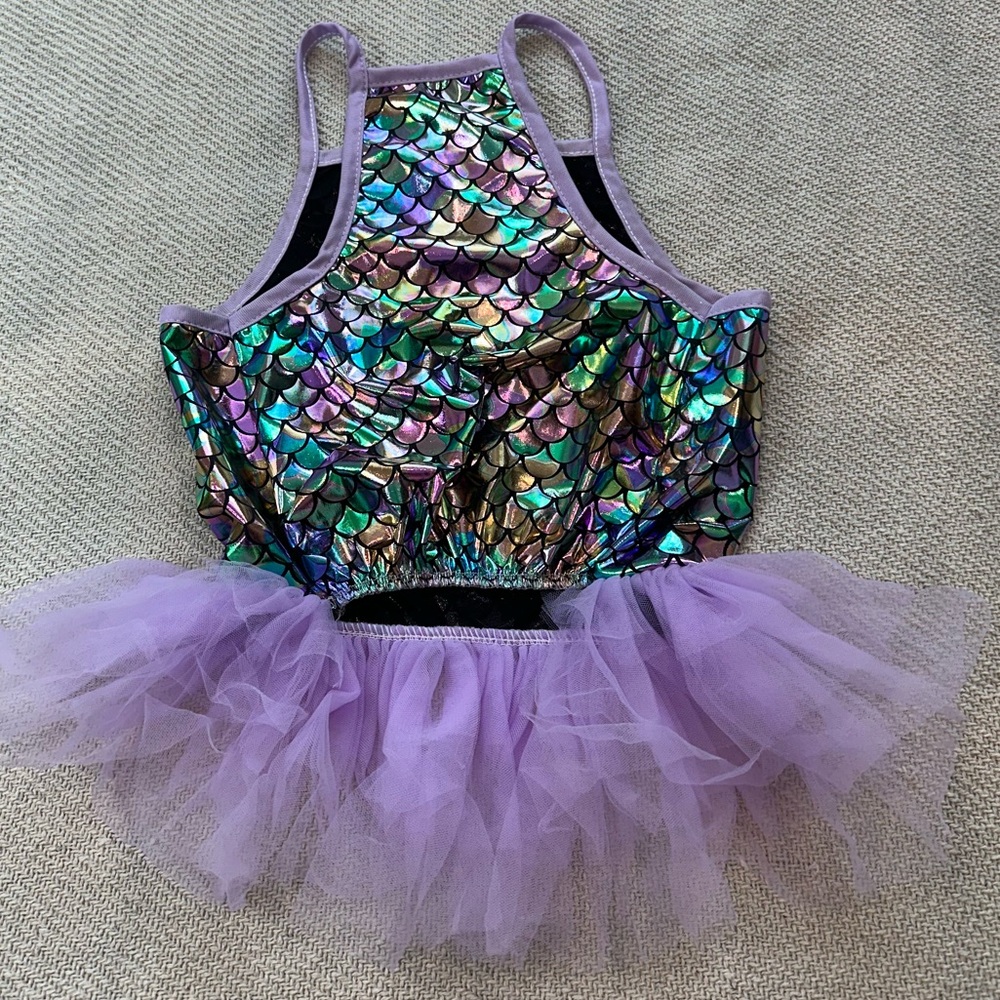 NEW Mermaid Dog Halloween Costume Small/Medium Puppy Pet Siren Purple - Picture 4 of 5